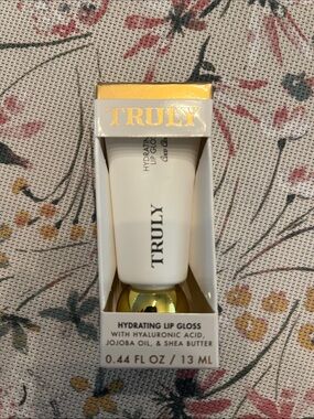 TRULY Hydrating Lip Gloss - White & Gold